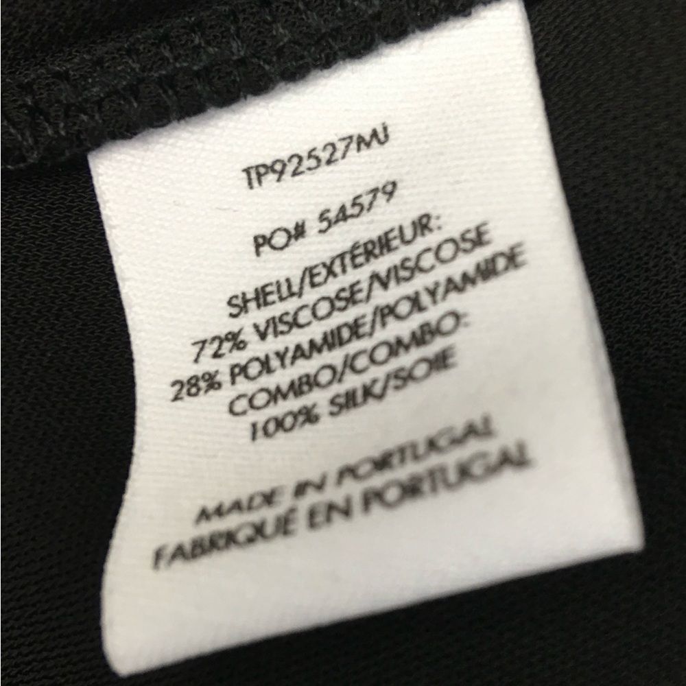 Derek Lam 10 Crosby NEW Silk-Trim Tank Dress Black Made in Portugal Size 8 - Picture 11 of 15